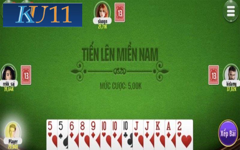 Khám phá game cược tiến lên tại KU11 